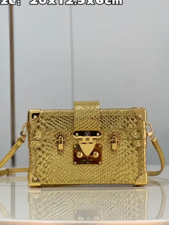 Official oldcobbler VUITTON PETITE MALLE LOUIS 0610